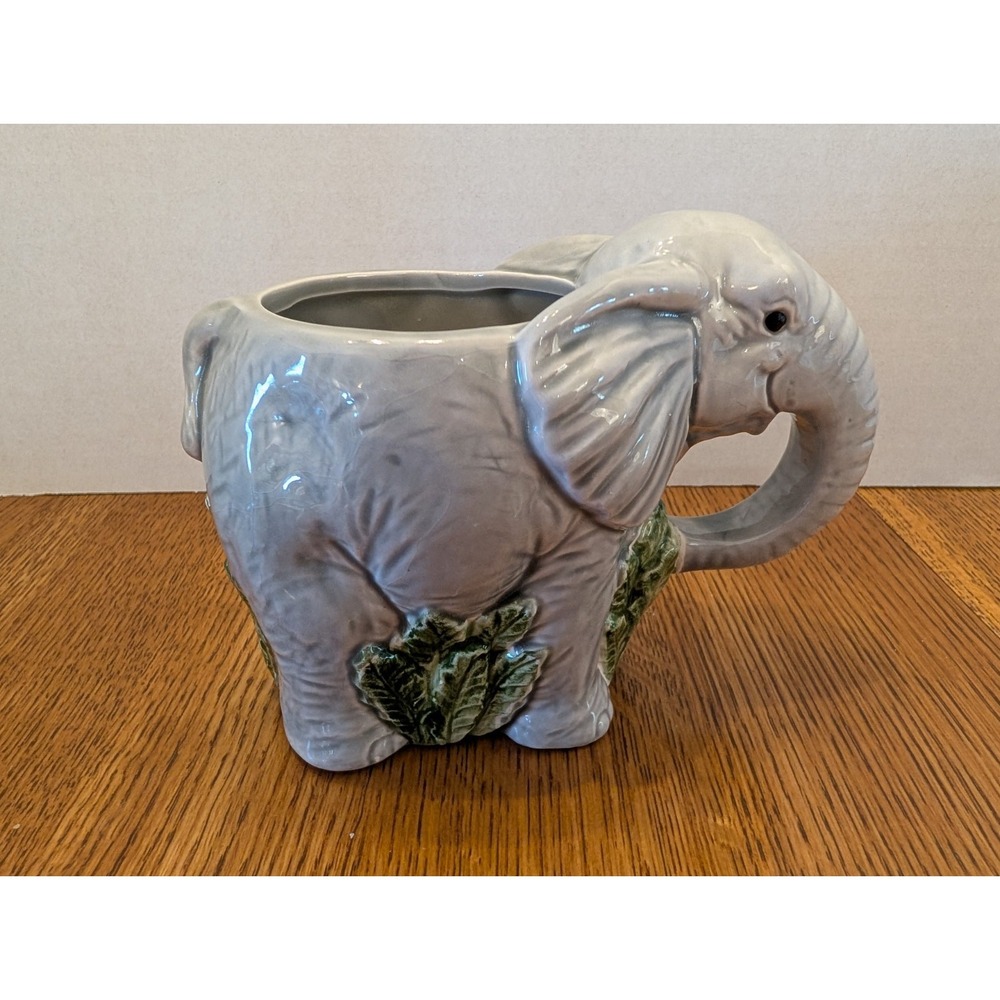Adorable 3D Ceramic Elephant Mug By Applause Inc